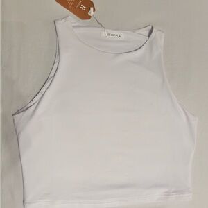 White Sleeveless Women's Top